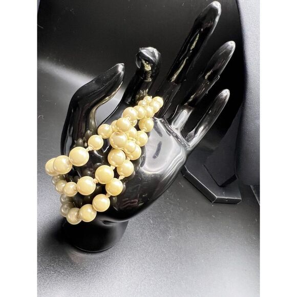 J. Crew Triple-Strand Pearl Bracelet - Picture 2 of 6